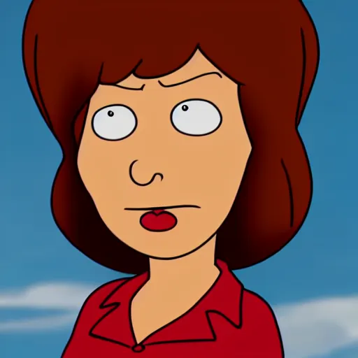 Prompt: lois griffin realistic