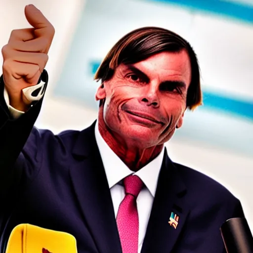 Image similar to a photo of bolsonaro