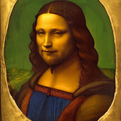 Image similar to leonardo da vinci portrait of barack obama