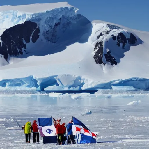 Image similar to the antarctic olympics