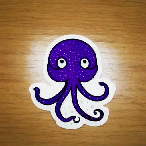 Image similar to cute octopus sticker