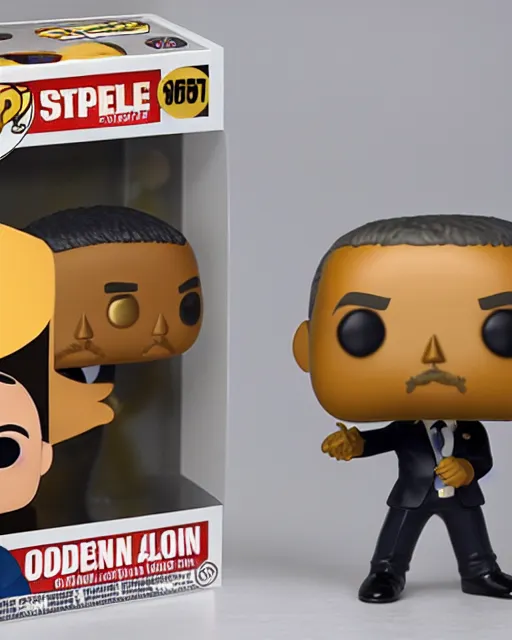 Image similar to golden obama special edition funko pop, product picture, ebay listing