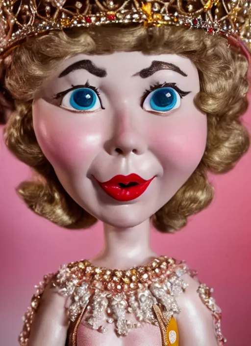 Prompt: closeup face profile portrait of tin toy doris day as a fairytale princess wearing a crown eating cakes, bikini, depth of field, zeiss lens, detailed, symmetrical, centered, fashion photoshoot, by nicoletta ceccoli, mark ryden, lostfish, breathtaking, 8 k resolution, extremely detailed, beautiful, establishing shot, artistic, hyperrealistic, octane render