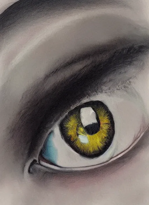 Image similar to portrait of a stunningly beautiful eye, art by rdgkrksdgktrkdktk