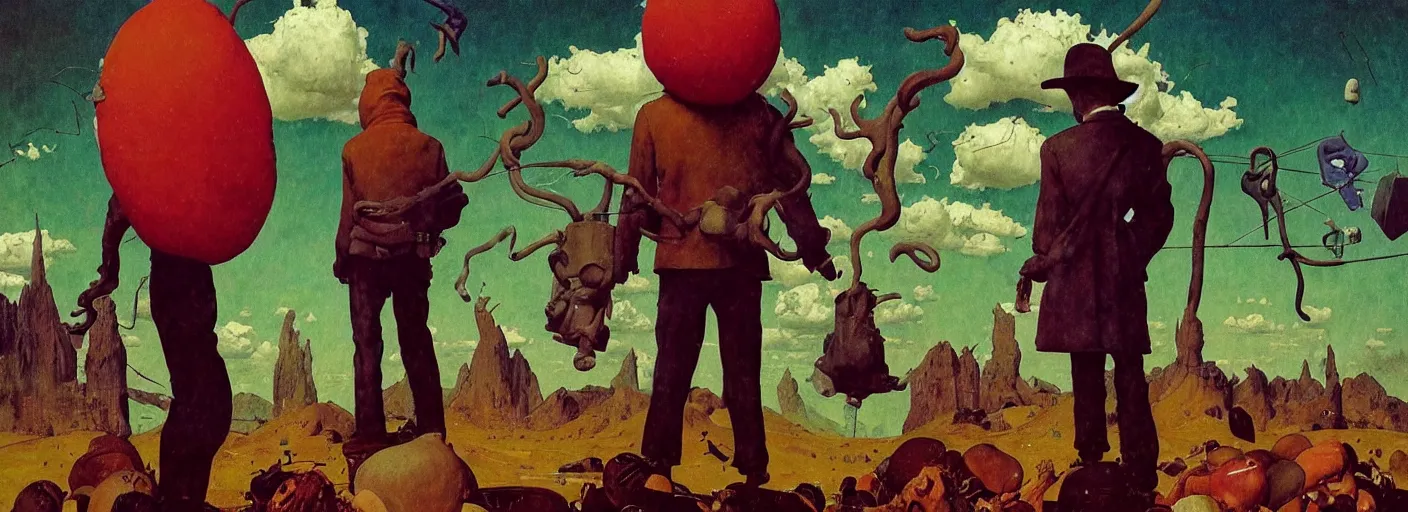 Image similar to full - body portrait surreal colorful clay fighting artstation rpg gentleman character concept art anatomy, action pose, very coherent and colorful high contrast masterpiece by norman rockwell franz sedlacek hieronymus bosch dean ellis simon stalenhag rene magritte gediminas pranckevicius, dark shadows, sunny day, hard lighting, reference sheet white! background