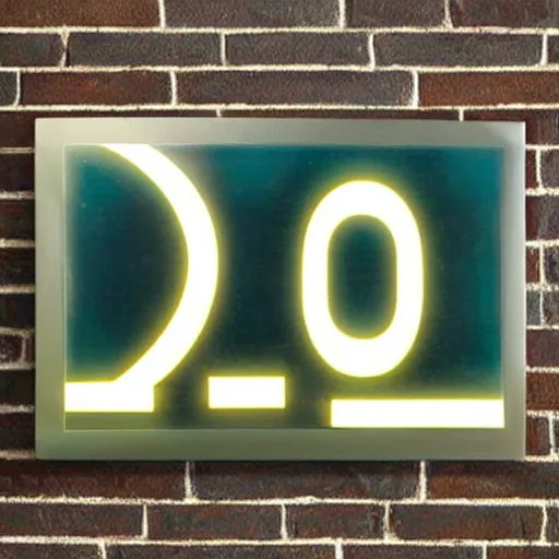 Image similar to dramatic sign for 3003, LED lighting, art, 3003