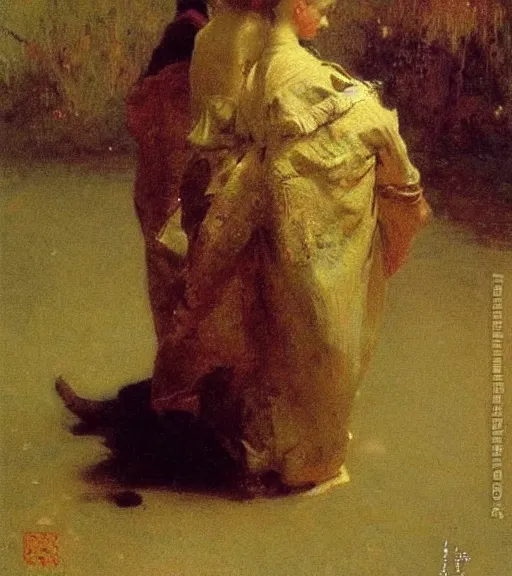 Image similar to high quality high detail painting by ilya repin, expected visitor, hd