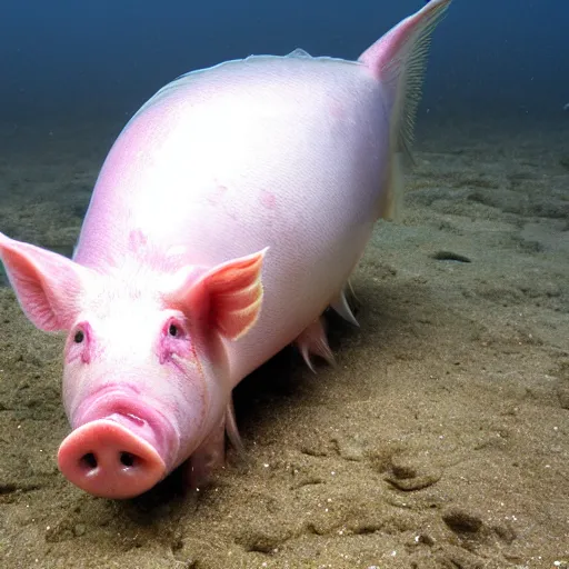 Image similar to fish pig, photo