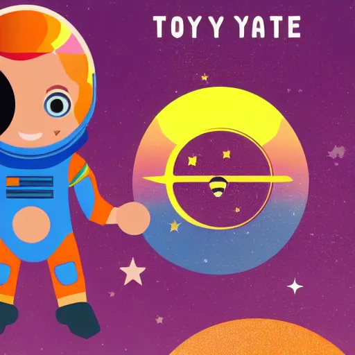Prompt: toy astronaut profile page in the logo style by logo, realistic, colorful, positive vibes, cinematic, hd