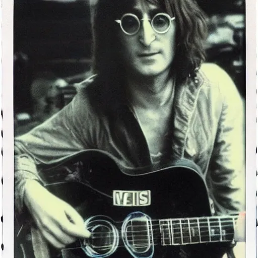 Image similar to john lennon in 2 0 2 2, polaroid photo, perfect photo, photo pinterest