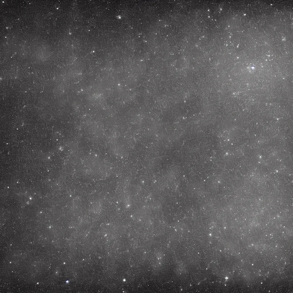 Prompt: space, dark, void of space, stars, crisp focus, ((((NASA photography)))), (((((((monochrome))))))), octane render, 8k