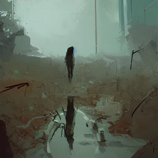 Prompt: art by ismail inceoglu