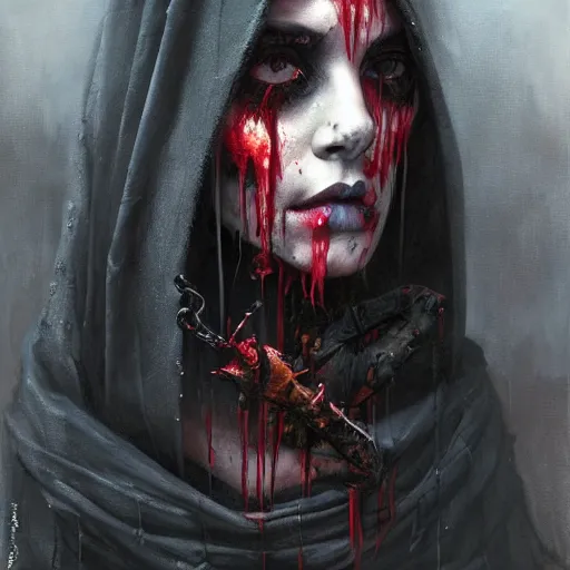 Image similar to dark cloaked necromancer, by artur bordalo and tom bagshaw and craig davison and guy denning and harumi hironaka, trending on artstation hq, deviantart, pinterest, 4 k uhd image