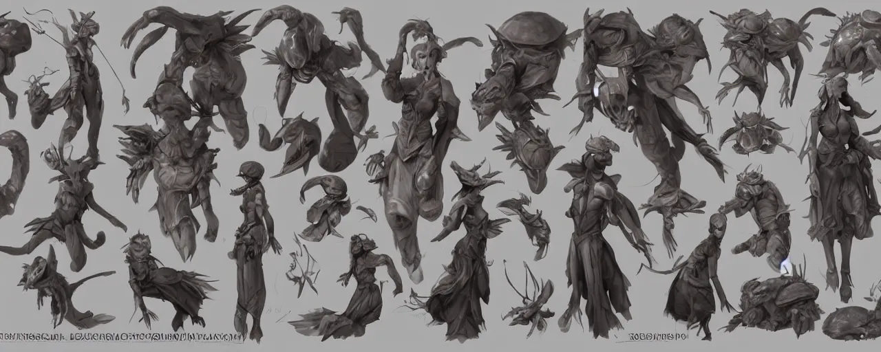 Prompt: character design, reference sheet,turtle shape design, cute, magic, shapeshifter, girl, ancient, concept art, photorealistic, hyperdetailed, 3d rendering! , art by Leyendecker! and constable,