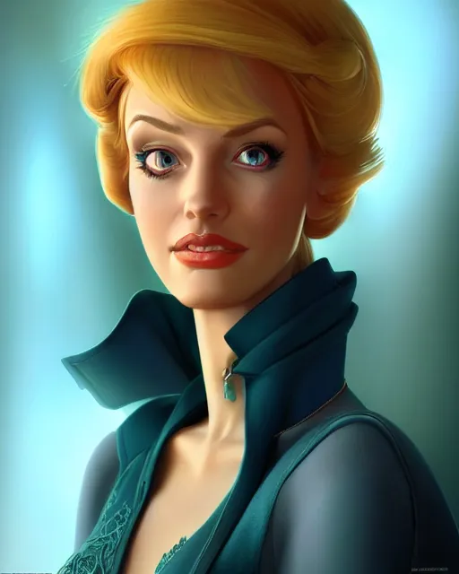 Image similar to beautiful adult woman character portrait, by don bluth, sci - fi environment, highly detailed, dynamic shadows, 4 k, wallpaper - 1 0 2 4