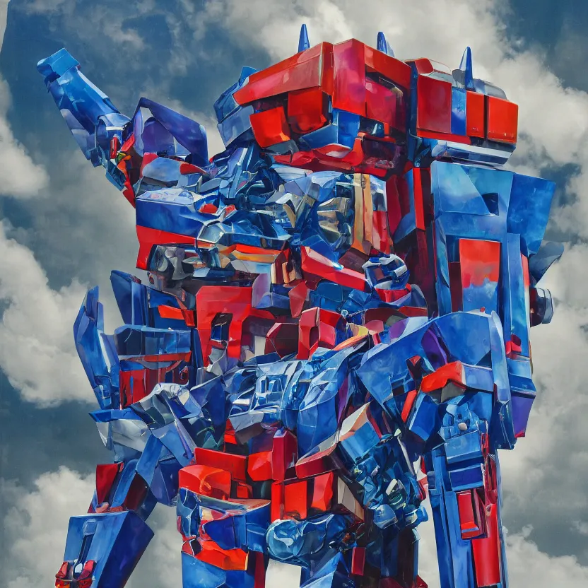 Image similar to Jonathan Zawada Optimus Prime