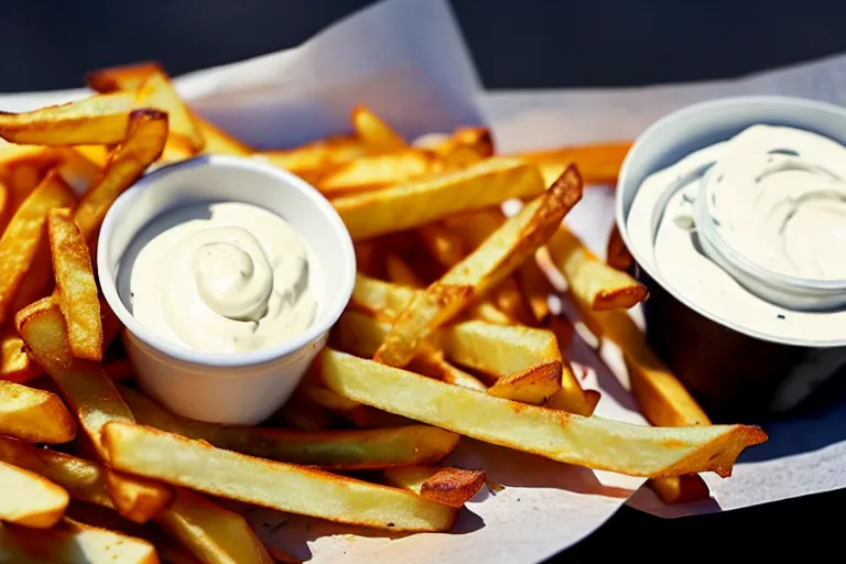 Image similar to best fries, best mayonnaise, best weather