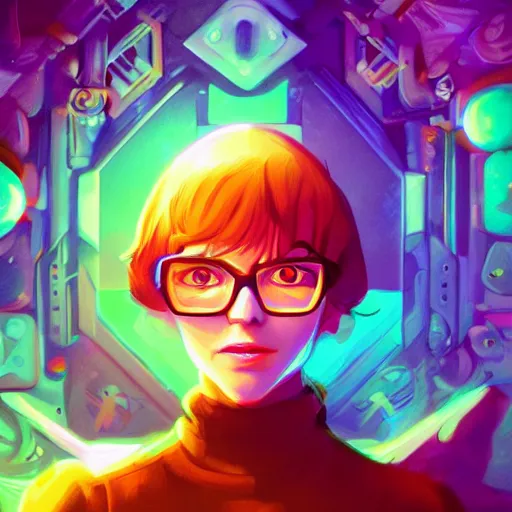 Image similar to skill magic geek inside matrix deepdream radiating a glowing aura stuff loot legends stylized digital illustration video game icon artstation lois van baarle, ilya kuvshinov, rossdraws,