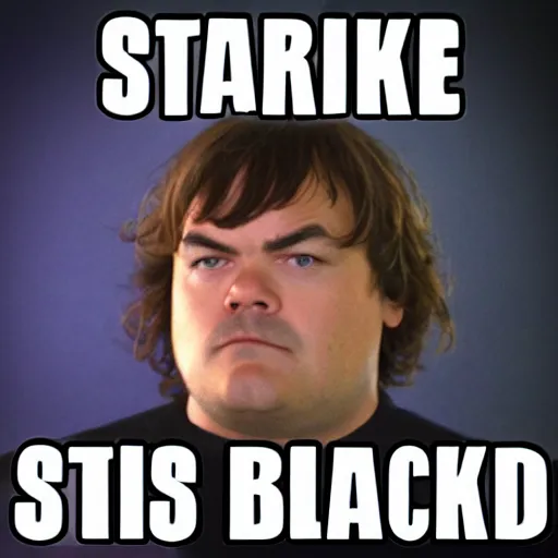 Image similar to jack black stand user