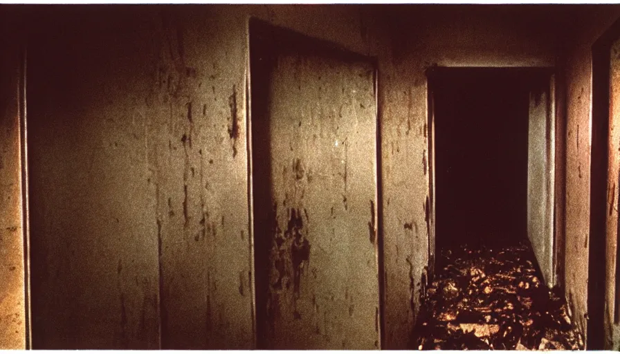 Image similar to 7 0 s film still from a horror movie about creepy basements, kodachrome, cinecolor, cinestill, film grain, film texture, retro, cinematic, high resolution, photorealism,