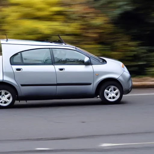 Prompt: car with legs walking