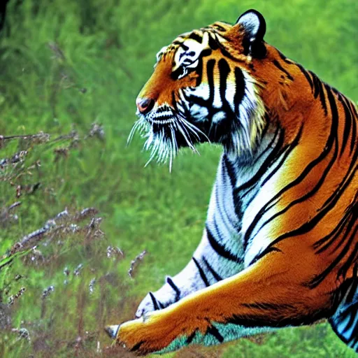 Image similar to a tiger by bill watterson