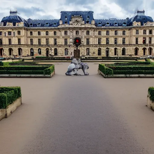 Prompt: award winning photo of Luxembourg palace, Paris, 4k