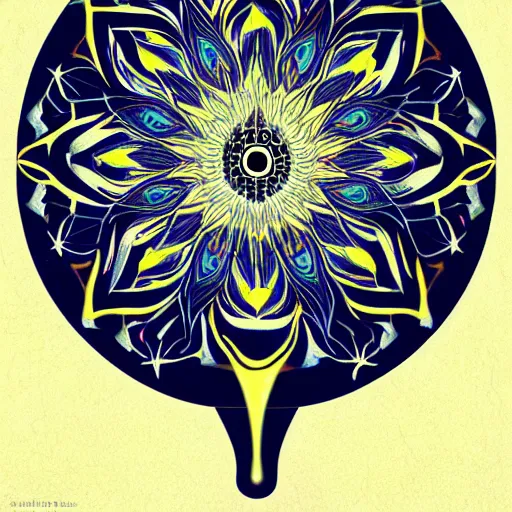 Image similar to a giant lotus flower, mystical, astral, digital art, concept art, 16k resolution, 4K hd, symmetrical portrait