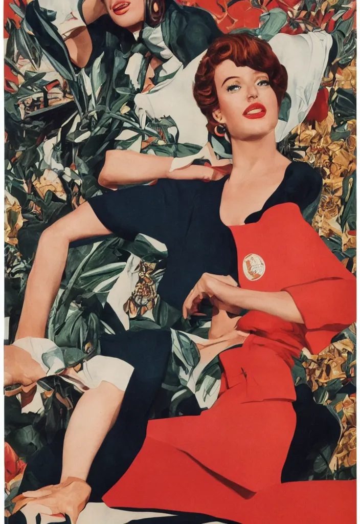 Image similar to Hermes advertising campaign portrait.