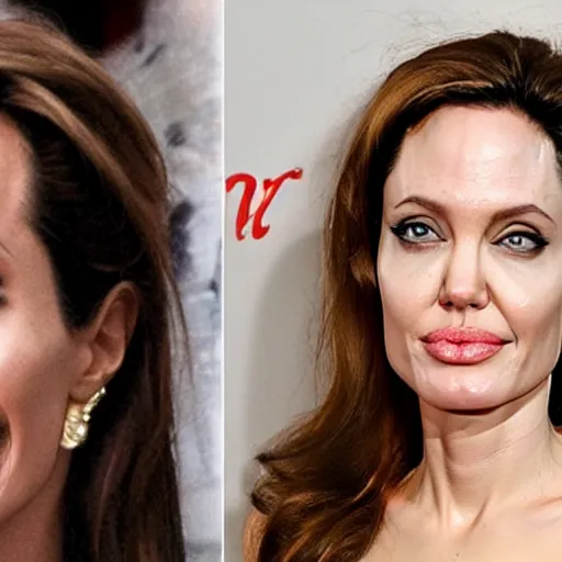 Prompt: angelina jolie getty