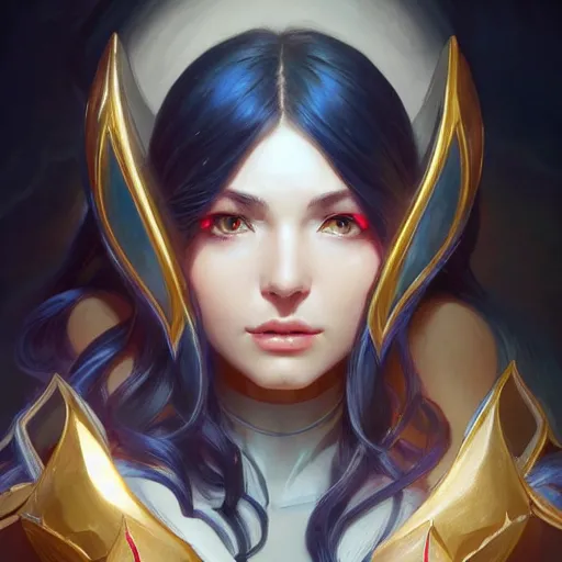 Image similar to perfectly - centered - portrait of irelia from league of legends, intricate, highly detailed, digital painting, artstation, concept art, smooth, sharp focus, illustration, unreal engine 5, 8 k, art by artgerm and greg rutkowski and alphonse mucha