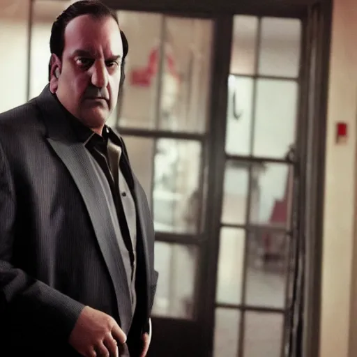 Image similar to Indian tony soprano, film still