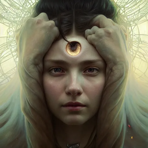 Prompt: ! dream portrait painting of an extremely big floating eye, ultra realistic, concept art, intricate details, eerie, highly detailed, photorealistic, octane render, 8 k, unreal engine. art by artgerm and greg rutkowski and charlie bowater and magali villeneuve and alphonse mucha