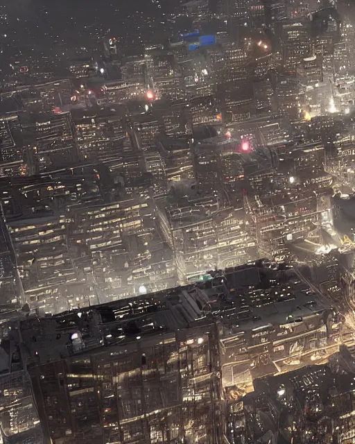 Image similar to a night rooftop scene, light from traffic in the city below, close up shot of a gangster wearing a streetwear trench coat looking at the city below, unreal engine, hyper realism, realistic shading, cinematic composition, realistic render, octane render, detailed textures, photorealistic, in the style of Makoto Shinkai