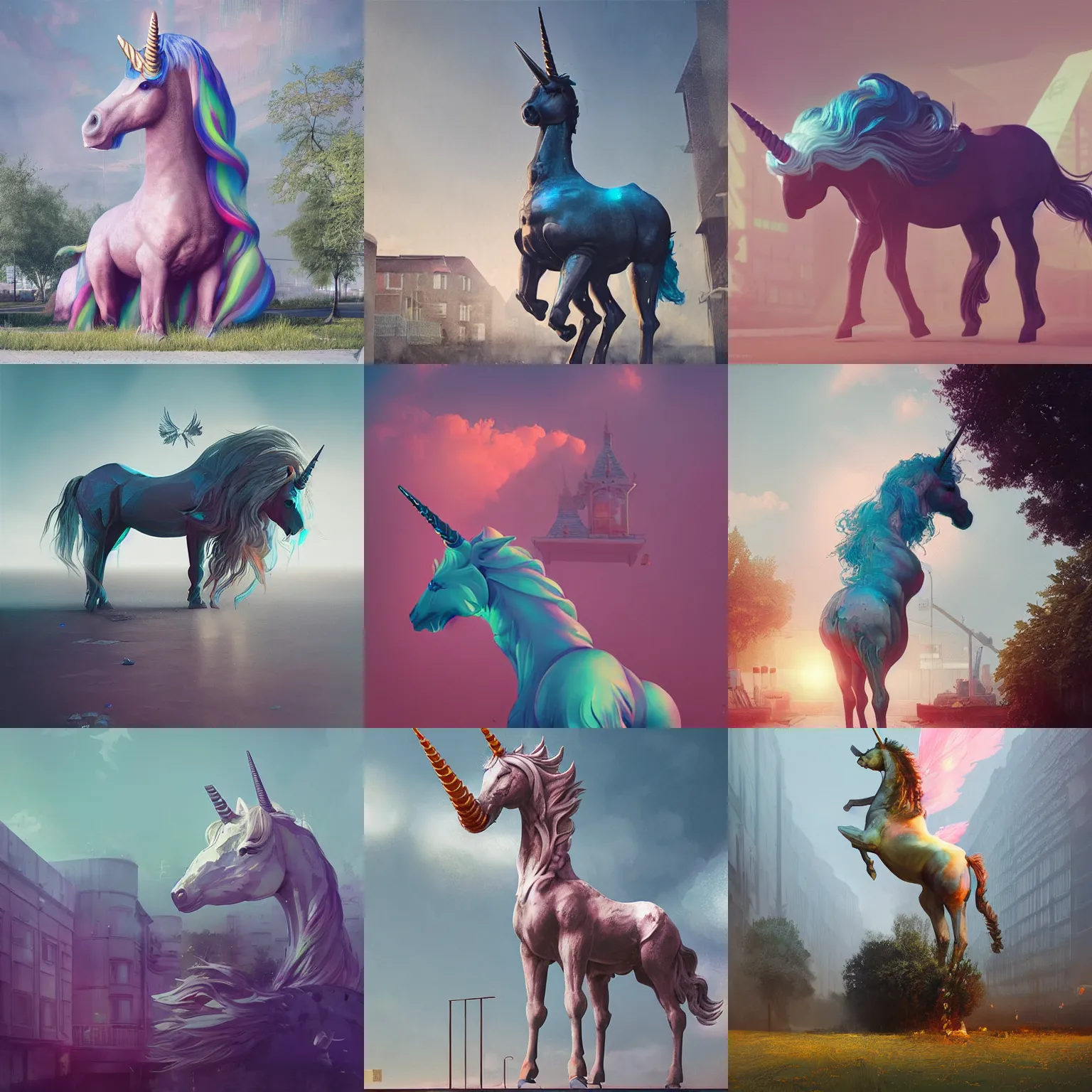 Prompt: magdeburg unicorn, artwork by tooth wu and wlop and beeple and greg rutkowski