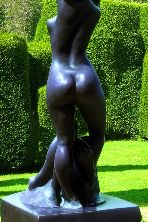 Prompt: sculpture of the Beauty of the life by auguste rodin