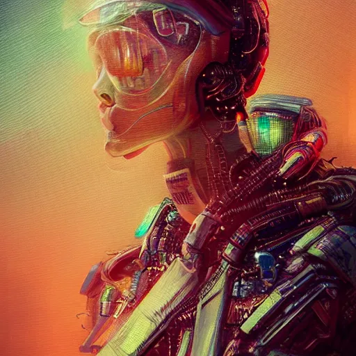 Image similar to hyperrealistic portrait of a woman squid monster astronaut, full body portrait, well lit, intricate abstract. cyberpunk, intricate artwork, by Tooth Wu, wlop, beeple, in the style of Jin Kagetsu, James Jean and wlop, highly detailed, sharp focus, intricate concept art, digital painting, ambient lighting, 4k, artstation