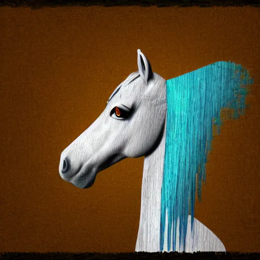 Image similar to horse by glitchygorilla