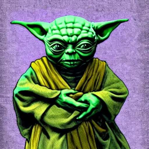 Prompt: ancient yoda