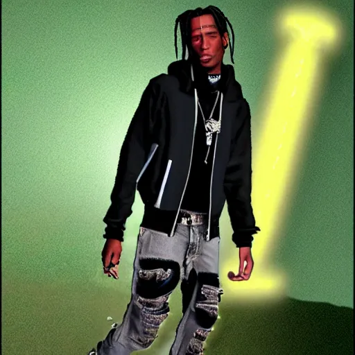 Image similar to Travis Scott in IMVU,