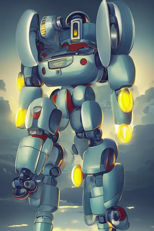 Image similar to metabots medabots medarotto medarot robot minimalist comics, behance hd by jesper ejsing, by rhads, makoto shinkai and lois van baarle, ilya kuvshinov, rossdraws global illumination ray tracing hdr radiating a glowing aura