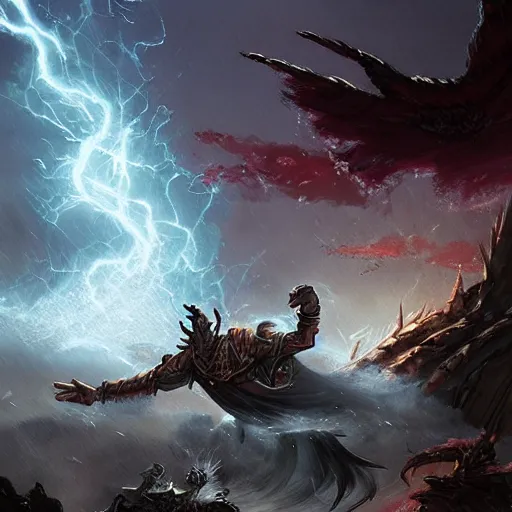 Image similar to grey storm tornado spell, epic fantasy style, in the style of Greg Rutkowski, hearthstone artwork