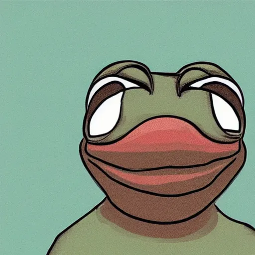 Prompt: pepe the frog