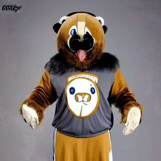 Prompt: sports team mascot, seal mascot costume, seals, the leopard seals, football mascot, anthropomorphic seal or sealion HD official photo, high quality costume, detailed fur, detailed material, NFL