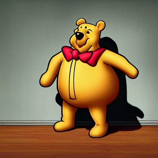 Image similar to winnie the poo as a human