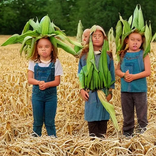 Image similar to children of the avocado, based on children of the corn