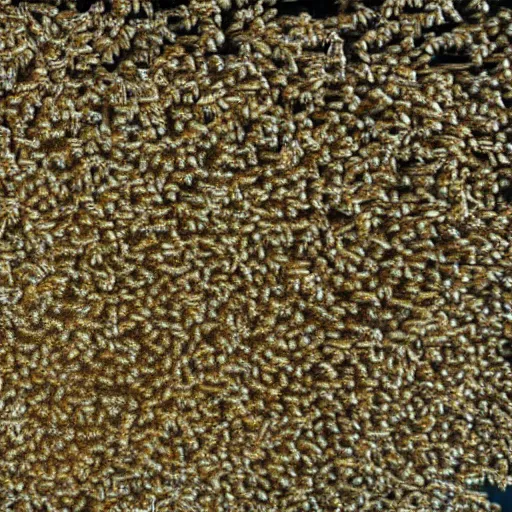Image similar to swarm of bees emerge from a paper next like a cyclone