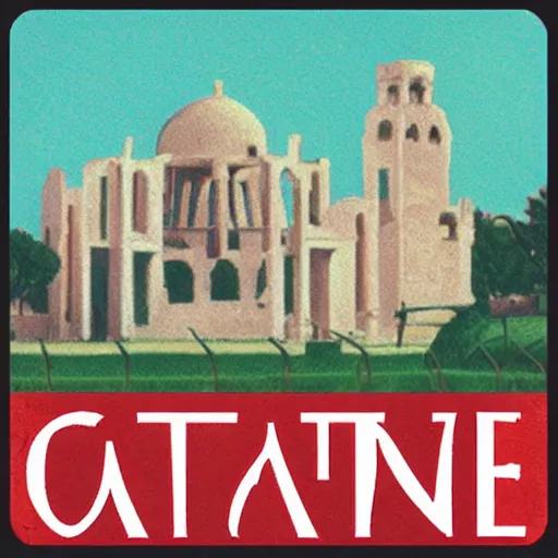 Prompt: Vintage Carthage Icon