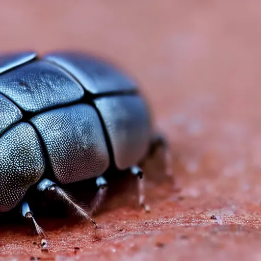 Prompt: cute! pillbug, 8 k, hd