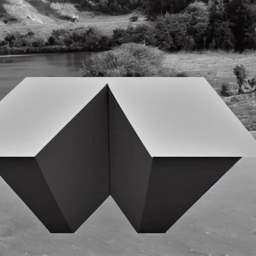 Image similar to black cube cult